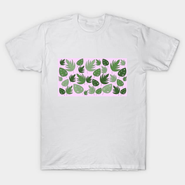 Palm Leaf T-Shirt by Veronica’s Illustrated World